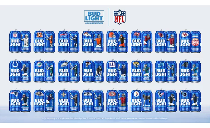 Bud Light NFL限定版355ml 30缶✖︎２ケース metal-packager-image-2025-08-